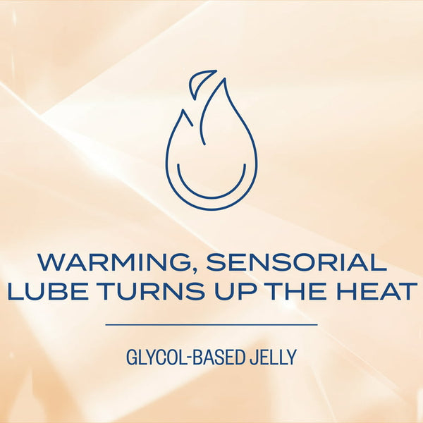 K-Y Warming Jelly Lube, Sensorial Personal Lubricant, Glycol Based Formula, Safe to Use with Latex Condoms, For Men, Women and Couples, 2.5 FL OZ K-Y Warming Jelly Lube, Sensorial Personal Lubricant, Glycol Based Formula, Safe to Use with Latex Condoms, For Men, Women and Couples, 2.5 FL OZ