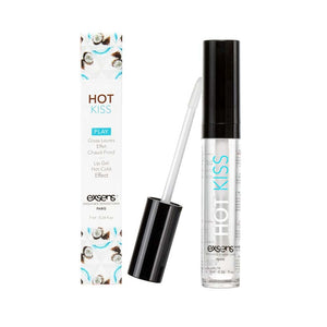 Exsens Hot Kiss Lip Gloss for Couples, Enhance Sensation and Pleasure with Cool Tingling and Warm Buzzing Effect, Vegan and Body Safe, 7 ml (0.24 fl.oz), 1 count 89026135