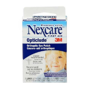 Nexcare Opticlude Orthoptic Eye Patch - 2 1/2" x 1 1/4", Box of 20