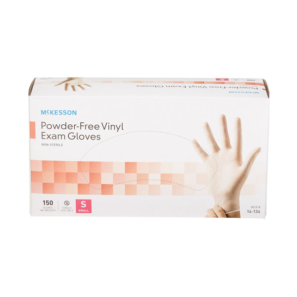 McKesson Vinyl Exam Glove, Clear