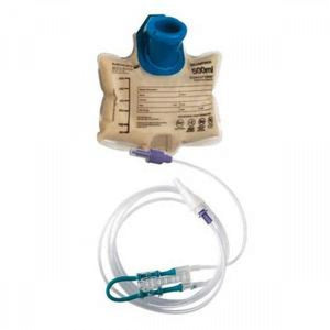 Enteralite Infinity 500 mL Bag Pump Set with Preattached ENFit Transitional Connector 36597977