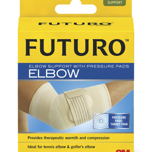 Futuro 47863EN Elbow Support with Pressure Pads, Case of 12