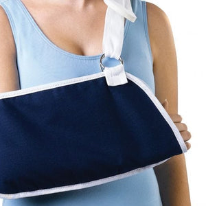 Medline Deep Pocket Arm Slings Dark Blue, Medium 1 Count 67324780