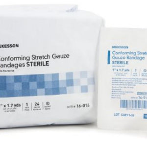 McKesson 16-016 Conforming Bandage Bag of 24 52228665