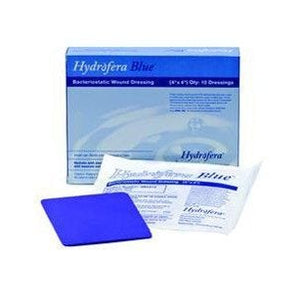 Hydrofera Blue HB6614 Antibacterial Foam Dressing. Box of 10