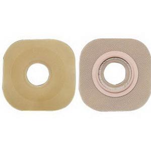 New Image Flextend Flat Skin Barrier - Up to 1-3/8" Pre-Cut, 2-1/4" Flange, Red - Box of 5 71905429