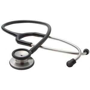 Adscope 603 2-HD Stethoscope: 1 Count, Black, 21" L 97156669