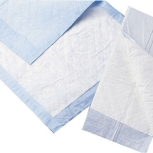 Protection Plus Disposable Underpads Blue, Standard, 30" X 30", 150 Count 83724848