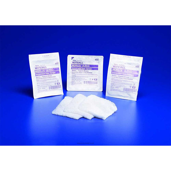 Kerlix AMD Antimicrobial Island Dressing Super Sponges 6 Kerlix AMD Antimicrobial Island Dressing Super Sponges 6