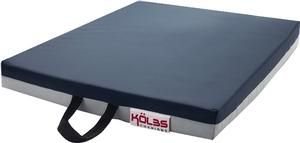 K2 Health Products General Use Gel Wheelchair Seat Cushion 18" L x 16" x 2" H, LeakProof Bladder, Premium Foam, 1 Count
