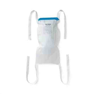Refillable Ice Bags, Clamp Closure, 6.5" X 14", Case of 50