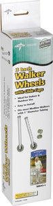 Medline Walker 3" Replacement Casters Set of 2