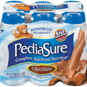 PediaSure 58058 Pediatric Oral Supplement Chocolate 8 oz. Bottle Ready to Use, 1 Count