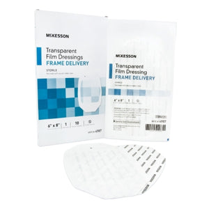 McKesson 4987 Transparent Film Dressing Box of 10 68597164