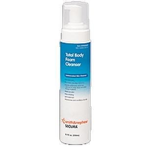 Secura Total Body Foam Antimicrobial Skin Cleanser, 8-1/2, 1 Bottle 15809350