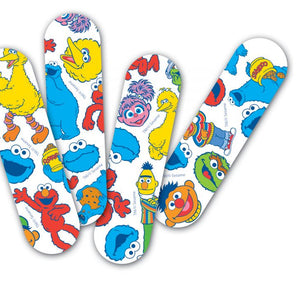 CURAD Sesame Street Adhesive Bandages Cartoon -Case of 12