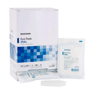 McKesson 16-4281 Eye Pad, Case of 600 76796110