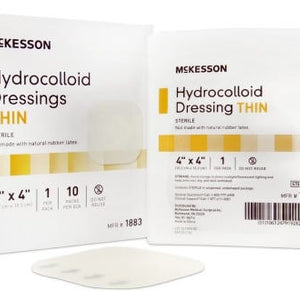 McKesson 1883 Hydrocolloid Dressing Box of 10 74507936