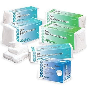 Dynarex 3252 Non-Woven Sponge Case of 4000 26087783