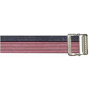 Cotton Gait Belt, 60", Stars and Stripes, 1 Count