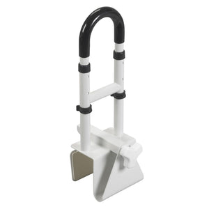Drive Medical Bathtub Grab Bar Saftey Rail 14.5 to 17 Adjustable Height, 300 lb Weight Capacity 29367193