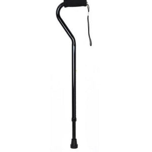 McKesson Aluminum Offset Cane Case of 6, Black 46193257