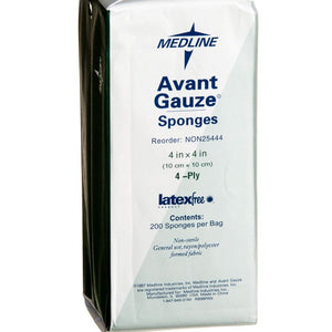 Avant Gauze Non-Woven Non-Sterile Sponges, Pack of 200