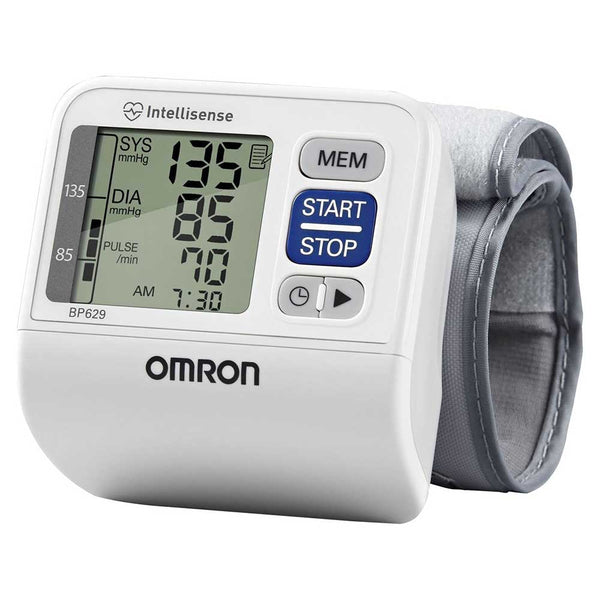 3 Series Blood Pressure Monitor Wrist, Discrete, 60 Memory Storage