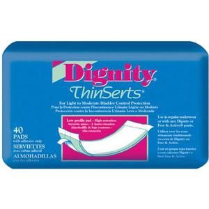 Dignity ThinSerts 30054-180 Bladder Control Pad Pack of 45 82733996