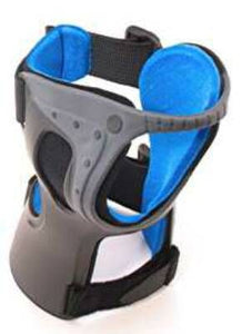 Ossur Exoform Carpal Tunnel Wrist Brace Left Hand: 1 Count, Black/Blue, Large, 7-3/4" - 10" (Circumference), Hook and Loop Strap Closure