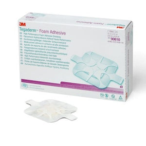 Tegaderm 90610 High Performance Foam Adhesive Dressing, 1 Each 54448313