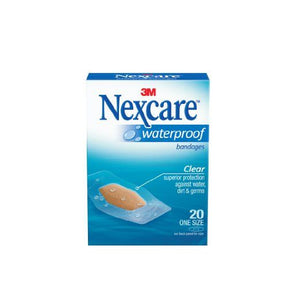 Nexcare H3584 Tegaderm +Pad Transparent Dressing, 2-3/8" x 4" Box of 5