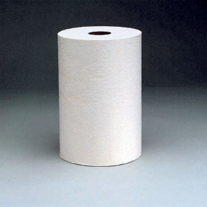 Kimberly Clark Scott Hard Roll Towels: White, 8" x 400 ft., 12 Count