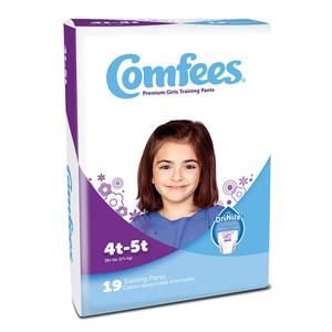 Comfees Toddler Training Pants Pull On 4T - 5T Disposable Moderate Absorbency Bag of 19 30443709