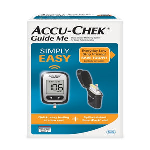 Accu-Chek Guide Me Blood Glucose Meter Retail Kit 18337867