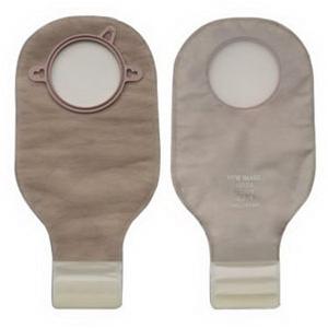 New Image 2-Piece Drainable Ostomy Pouch - 1-Sided Comfort Panel, Precut, Lock 'n Roll, 12" L, 2-3/4", Transparent, Box of 10 62835463