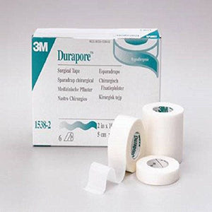 Durapore 3M Tape: 3" x 10 yds, Single Roll White
