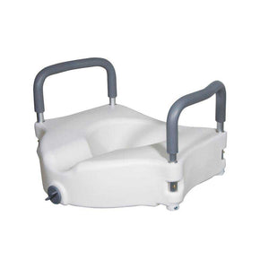 E-Z Lock Raised Toilet Seat with Arms