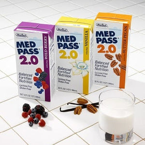 Hormel Med Pass 2.0 Oral Supplement, Butter Pecan, 32 oz. Box, Ready to Use