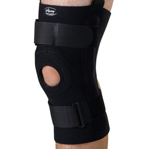 Medline U-Shaped Hinged Knee Support Black 4X-Large 67859080