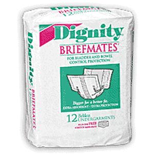Dignity Beltless Undergarment 13.5 x 26.5in Case of 72