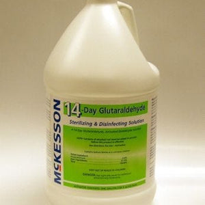 McKesson 68-101400 14 Day Glutaraldehyde High Level Disinfectant, Case of 4