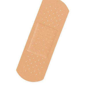 CURAD Plastic Adhesive Bandages Natural Latex Free 3/4 Inch x 3 Inch Case of 1200