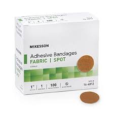 Mckesson 164812 Adhesive Spot Bandage. Case of 2400