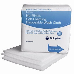 Coloplast Bedside-Care EasiCleanse Bath Wipe Soft Pack Sodium Cocoyl Isathionate / Panthenol Unscented Case of 500 75202006