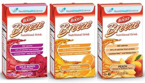 Boost Breeze 1860 Oral Supplement Variety 8 oz. Carton Ready to Use, Case of 27 75161973