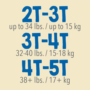 Cutie Pant Training Pant - Boy 4T-5T, 4 Packs of 19 (76 Total)