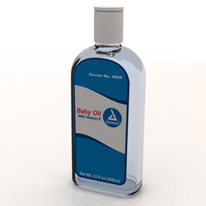 Dynarex 4844 Baby Oil, Case of 24