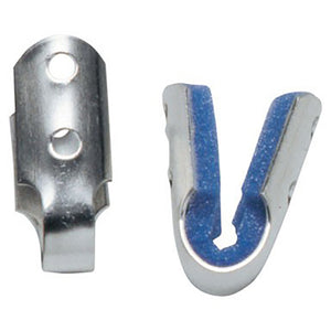 DJ Orthopedic Padded Finger Splint Large Pack of 12, Silver/Blue 42508077