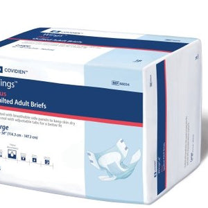 Wings Choice Plus 66034 Quilted Adult Brief Pack of 18
